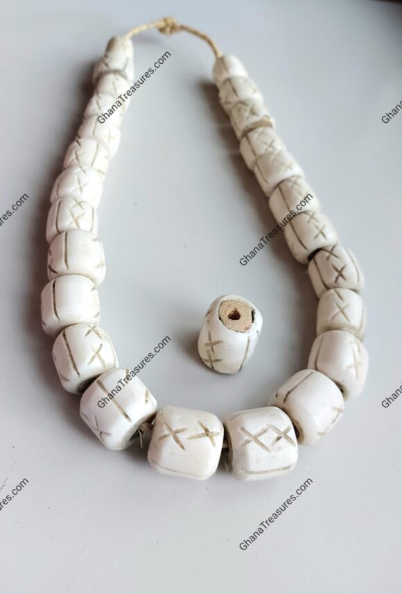 Kenya handcarved cow bone beads