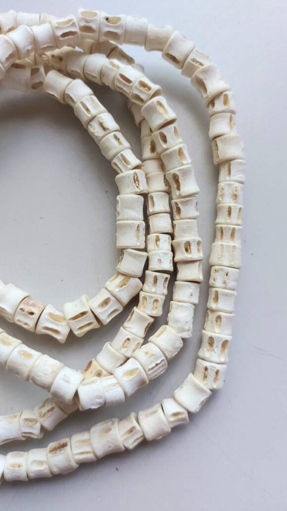 Fish bone beads, #6 - Image 2