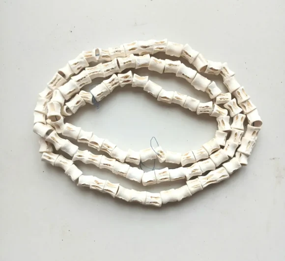 Fish bone beads, #7