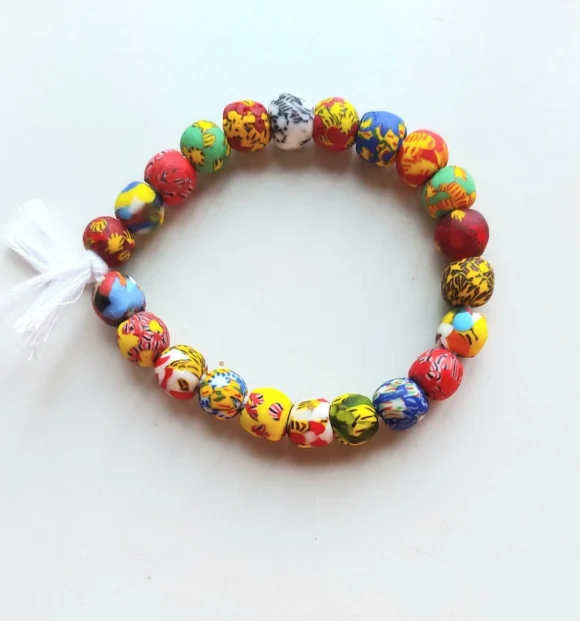 20-21 fused glass beads - Image 2