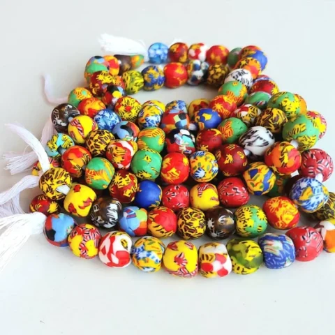 20-21 fused glass beads