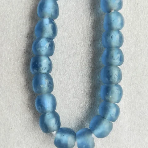 22 recycled glass beads